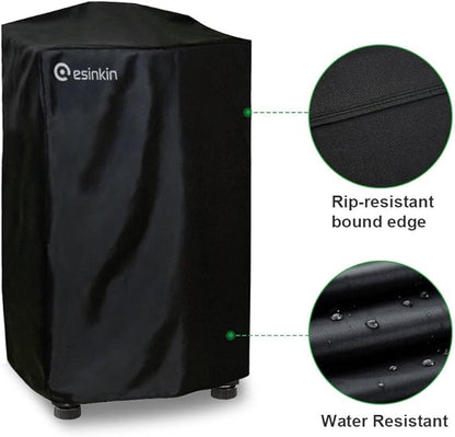Esinkin 40-Inch Waterproof Electric Smoker Cover for Masterbuilt 40 Inch Electric Smoker, Durable and Conveninet, Black