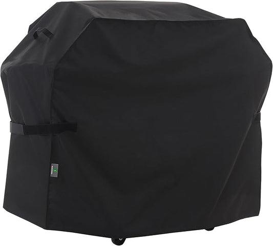 F&J Outdoors Grill Cover Waterproof UV Resistant for 2 Burner Charcoal Gas BBQ, 48Wx27Dx43H in,Black