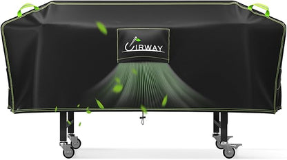 UIRWAY Griddle Cover for Blackstone 36" Griddle, Waterproof & Windproof Grill Cover for Outdoor Grill, Barbecue Cover with Reflective Strip and Air Vent for Most 4-Burner Flat Top Grill