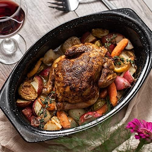 Granite Ware 13" Oval Roaster - Image 5