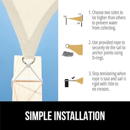 GORILLA GRIP Heavy Duty Sun Shade, UV Protection Fade Tear and Rust Resistant - Image 6