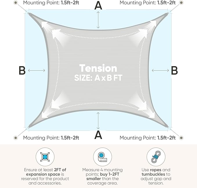 Quictent Sun Shade Sail for Patio - Image 9