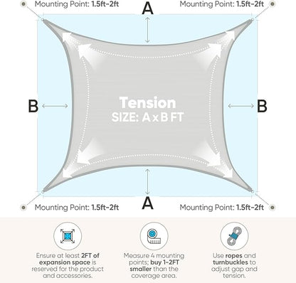 Quictent Sun Shade Sail for Patio - Image 9