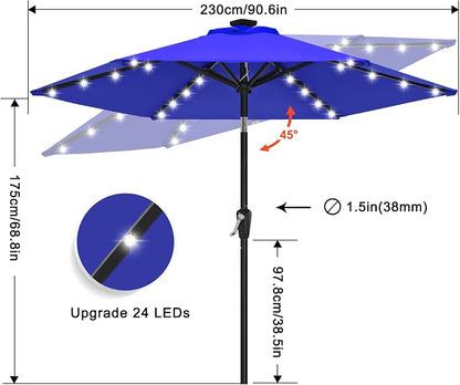 ABCCANOPY Solar Led Patio Umbrella - Image 3