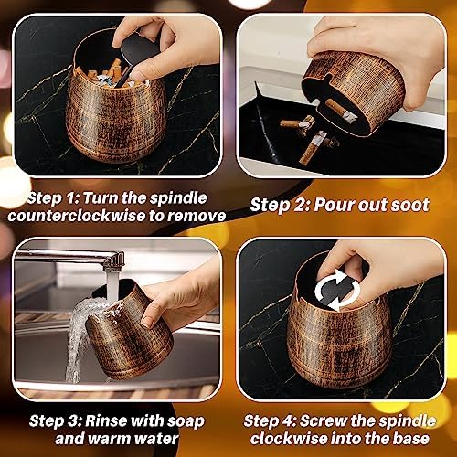 Ashtray for Cigarettes Outdoor, Outdoor Ashtray - Image 5