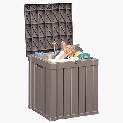 ROJIK 57 Gallon Outdoor Storage Housing Deck Box - Image 2
