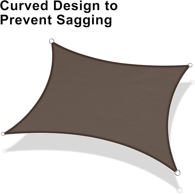 LOVE STORY Custom Size 7' x 10' Sun Shade Sail - Image 6