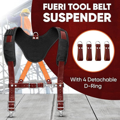 FUERI Leather Tool Belt for Men - Image 5