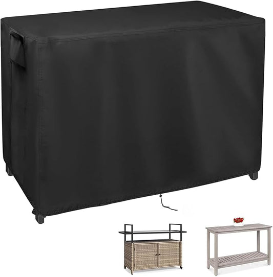 Patio Table Cover for Outdoor Tables, 74inch Heavy Duty Waterproof Table Cover for Buffet Table/Bar Tables/Prep Table/Grill Table/Cooler Cart/Dining Tables/Coffee Tables-74"L X 24"W X 45"H