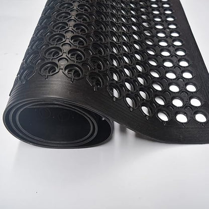 Anti-Fatigue Non-Slip Rubber Floor Mat Heavy Duty Mats 36"x60" for Outdoor Restaurant Kitchen Bar