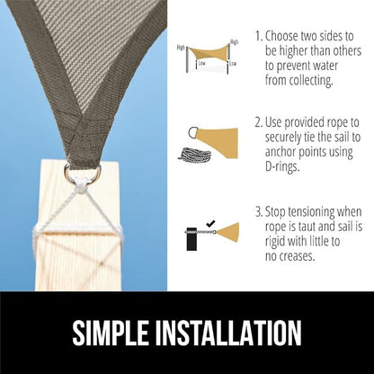 GORILLA GRIP Heavy Duty Sun Shade, UV Protection Fade Tear and Rust Resistant - Image 6