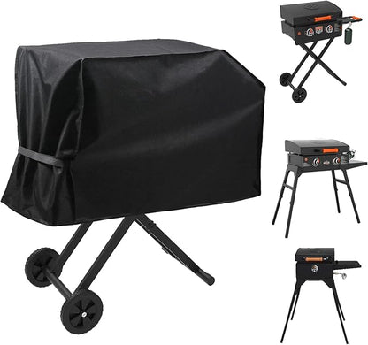 Griddle Cover for Blackstone 22 in Griddle with Hood and Stand, for Blackstone Adventure Ready 17 and 22'' 1891 1935 1939 1967 2020 2341 2350, Heavy Duty Waterproof and UV Resistant