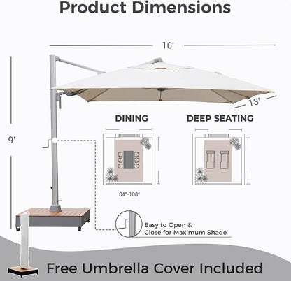 Grand patio 10x13 FT Patio Umbrella - Image 3