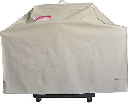 72" Heavy Duty Waterproof Gas Grill Cover fits Weber Char-Broil Coleman Gas Grill-Beige