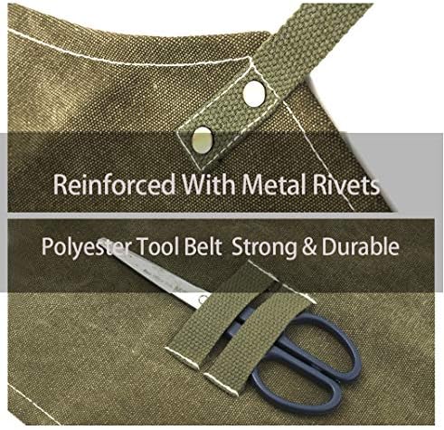No-Tie Canvas Apron Heavy-Duty 16OZ Work Apron - Image 6