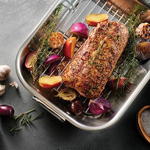 Tramontina 16.75-Inch Stainless Steel Roasting Pan - Image 2