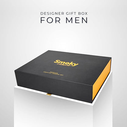 NobleSip Whiskey Cocktail Smoker Kit 𝗣𝗘𝗥𝗦𝗢𝗡𝗔𝗟𝗜𝗭𝗘𝗗, All in 1 case to Smoke Any Drink, Old Fashioned, Bourbon, Scotch. NOBLESIP Smoky in Designer Gift Box. A Great Custom Name Home bar Gift