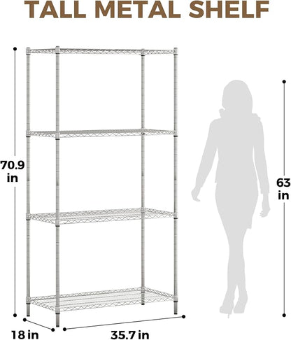 GENTINGBRO Large Plant Shelf Indoor Plant Stand Outdoor 4 Tier - Image 4