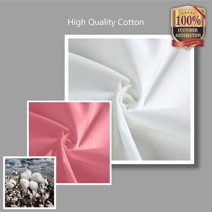 TOPDesign 1-Pack Super Strong Large 12oz Cotton Canvas Tote Bag, Reusable Grocery Shopping Cloth Bag, Fashionable Two-Tone Tote for Crafts, DIY Your Creative Designs