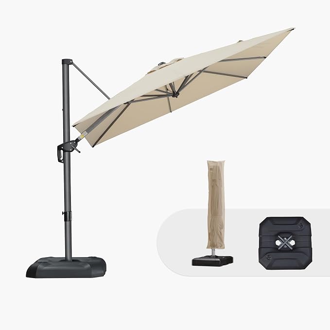 PURPLE LEAF Outdoor Umbrella - Image 2