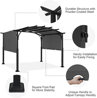 ABCCANOPY Arched Pergola 10'x10' - Image 4