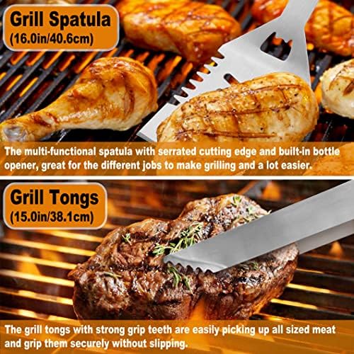 POLIGO 28Pcs Grilling Accessories in Bag - Image 5