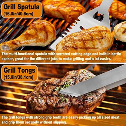 POLIGO 28Pcs Grilling Accessories in Bag - Image 5