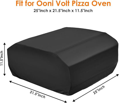 Pizza Oven Cover for Ooni Volt 12/2,TwoPone Waterproof Pizza Oven Accessories Carry Cover for Outdoor