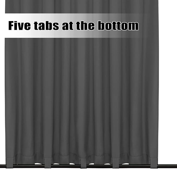 Easy-Going Outdoor Curtains for Patio 1 Panel, 110x84 inch, Weatherproof - Image 4