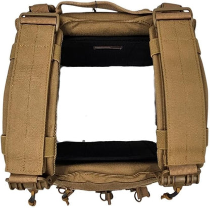 Redemption Crusader 2.0 Molle Quick Release Buckles Airsoft Vest With Adjustable Size Sides And Triple Pouch