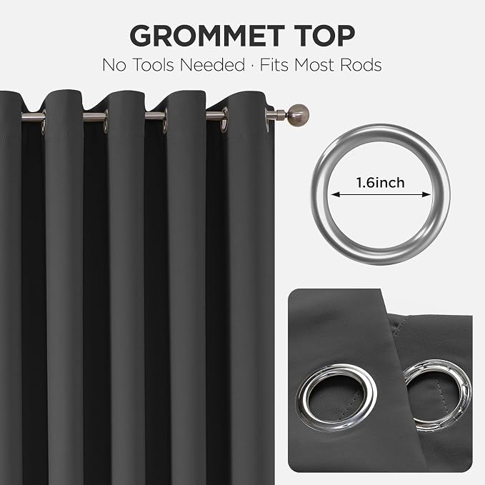 Joydeco Door Curtain Blackout Curtains - Image 9