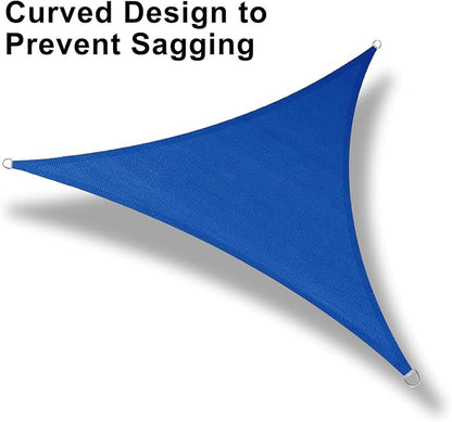 LOVE STORY 16' x 16' x 16' Triangle Sun Shade Sail - Image 6