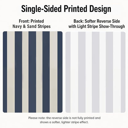 4 Panels Outdoor Stripe Curtains - Image 6