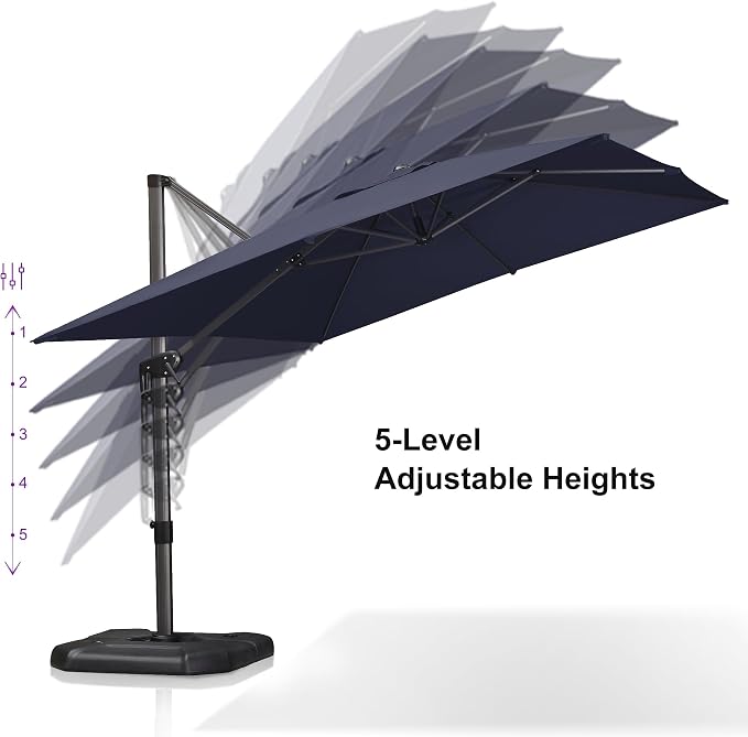 PURPLE LEAF Patio Umbrella - Image 4