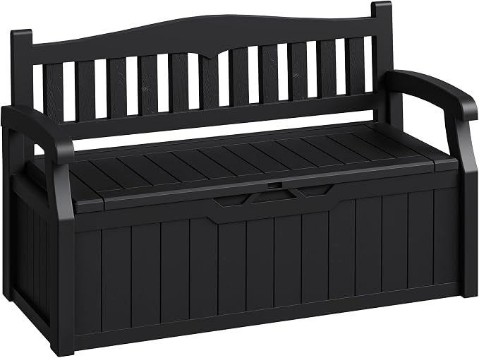 80-Gallon Outdoor Storage Bench by Acurax
