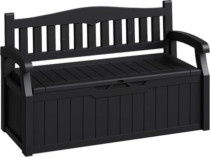 80-Gallon Outdoor Storage Bench by Acurax