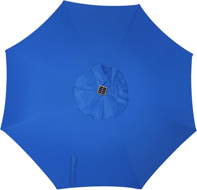 9 ft Solar Umbrella, Patio Umbrella - Image 4