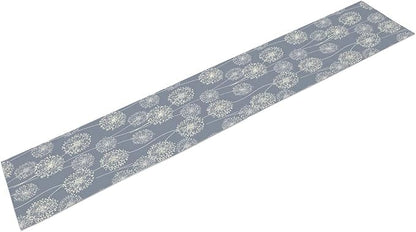 Dandelions Farmhouse Table Runner,Vintage Summer Fall Rustic Country Table Runner for Kitchen Coffee Dining Table Holiday Home Party Decor 13x70in