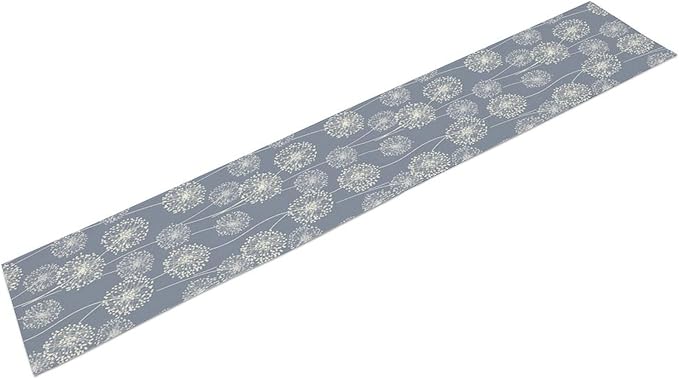 Dandelions Farmhouse Table Runner,Vintage Summer Fall Rustic Country Table Runner for Kitchen Coffee Dining Table Holiday Home Party Decor 13x90in