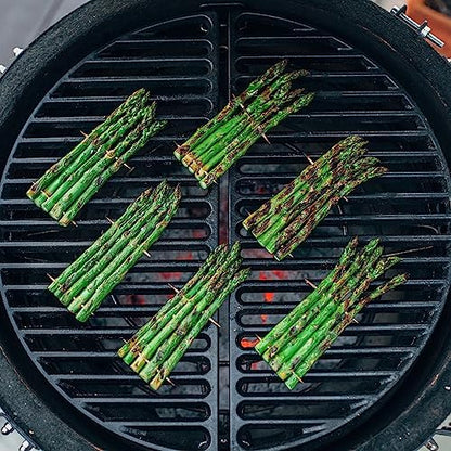 Kamado Joe Durable Half-Moon Cast Iron Cooking Grate - Image 3