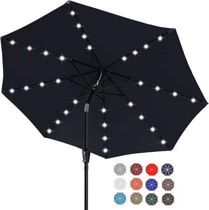 ABCCANOPY Solar Led Patio Umbrella by ABCCANOPY