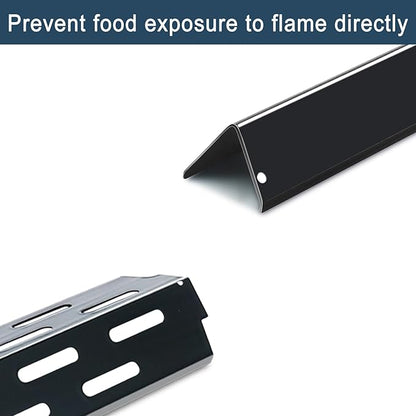 Flavorizer Bars,Heat Deflectors and Grill Burner for Weber Genesis II 300/LX 300, GS4 Genesis ii E-310 ii E-315 ii E/S335 ii se-335 Grill (Porcelain Steel, 66032 * 5+ES/410 * 3+66790 * 3)