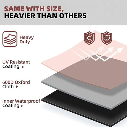 Outdoor Pizza Oven Cover, Waterproof Heavy Duty Dustproof Storage Cover, Tabletop Pizza Oven Accessories With Drawstrings & Waterproof Oxford Cloth For Camping Patio Picnic Garden Outdoor