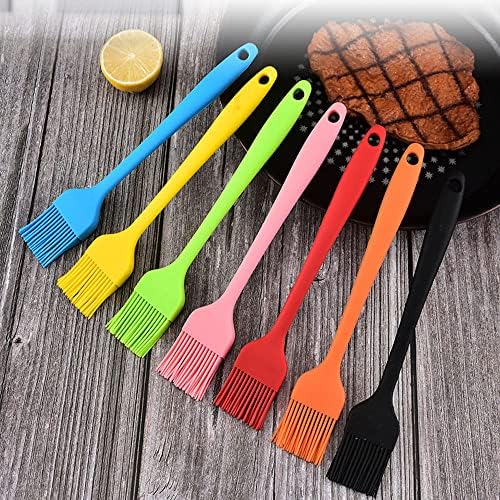 Silicone brush, Oil Brush for BBQ Kitchen Cooking Baking and Grilling - Image 7