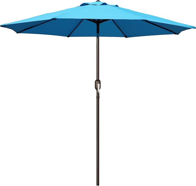 9' Outdoor Patio Umbrella, Outdoor Table Umbrella, Yard Umbrella, Market by Blissun