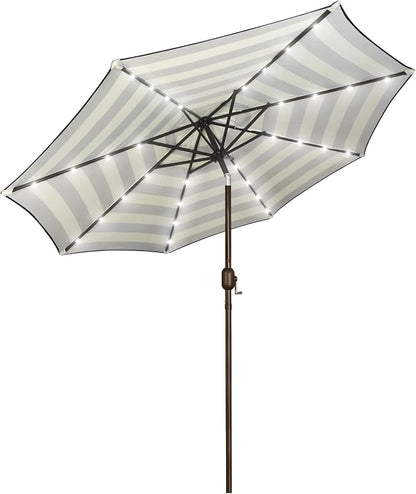 9 ft Solar Umbrella, Patio Umbrella by Blissun