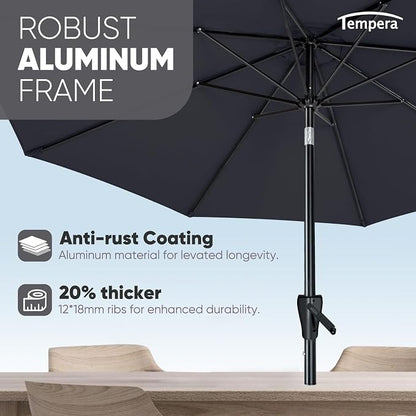 Tempera Patio Market Outdoor Table Umbrella - Image 3