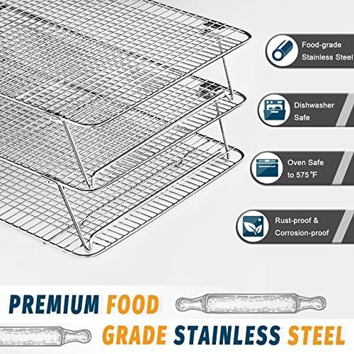 HIWARE Oven-Salf Collapsible Cooling Rack - Image 3