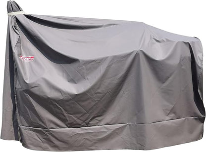 Heavy Duty Grill Cover for Charcoal Offset Smoker Cover, Fade and UV Resistant, Fits Char-Broil, Dyna-Glo, Royal Gourmet, Char-Griller and More Brown
