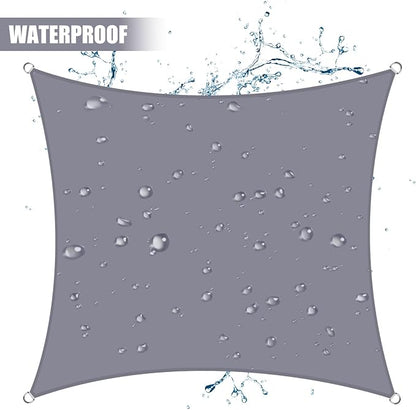 Neween Waterproof Sun Shade Sail Square UV Block Canopy - Image 2